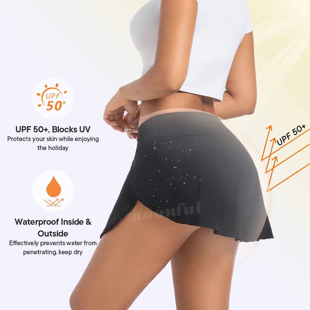 Menstrual Swimsuit with built in Panties