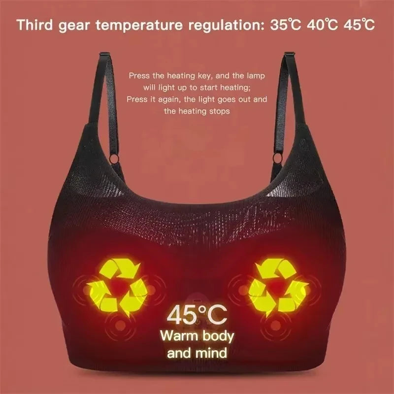 Breast Electronic Massager with Heat