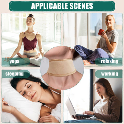 5 Pcs Castor Oil Reusable Pack Wrap