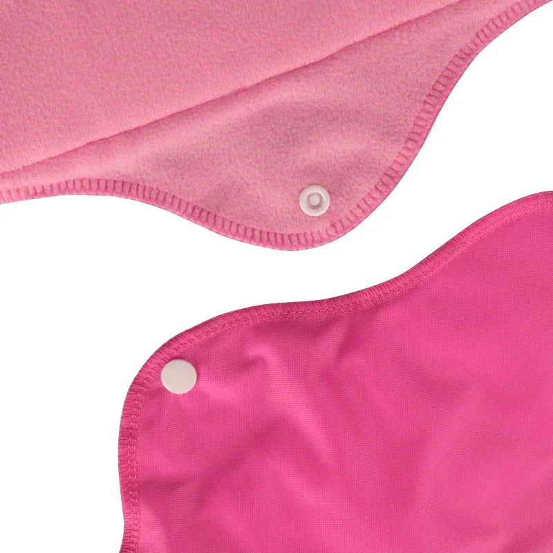 5pcs S/M  Reusable Sanitary Pads with Wet Bag