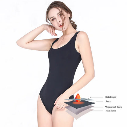 Menstrual Swimsuit 4 Layer Period Leak Proof