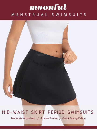 Menstrual Swimsuit with built in Panties