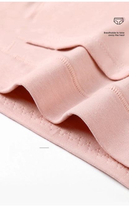 4Pcs Women's Menstrual Leak Proof High Waist Cotton Panties