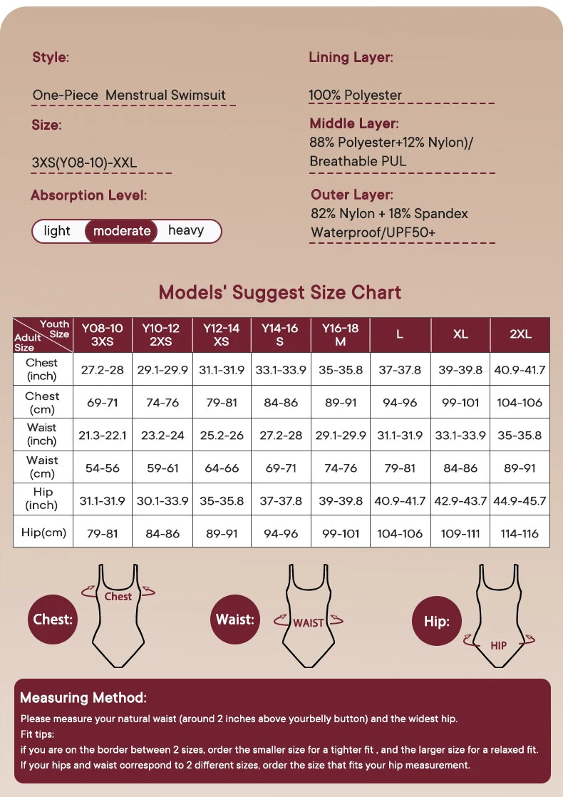 Menstrual Swimsuit