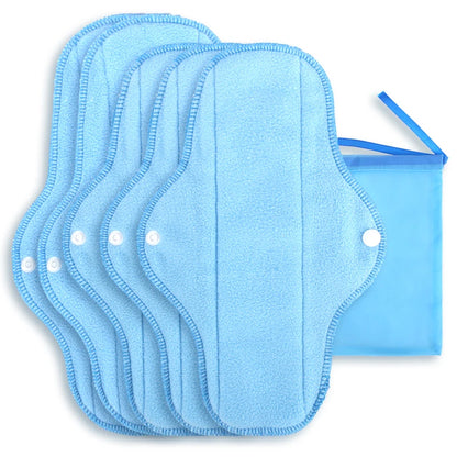 5pcs S/M  Reusable Sanitary Pads with Wet Bag