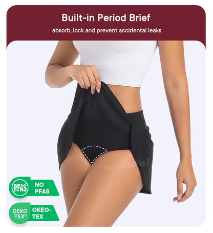 Menstrual Swimsuit with built in Panties